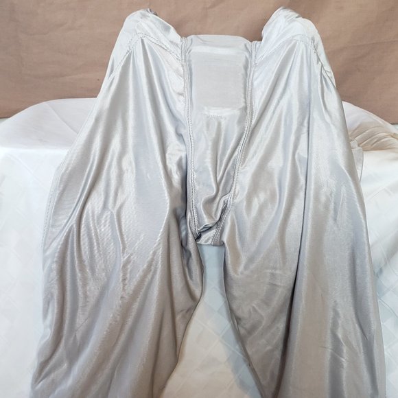 Football Pants with Pads, Silver, Size Adult Large, NWT - Picture 9 of 16